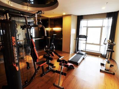 Da Zhong Hotel Indoor Stadium Xuhui Shanghai Bagian luar foto